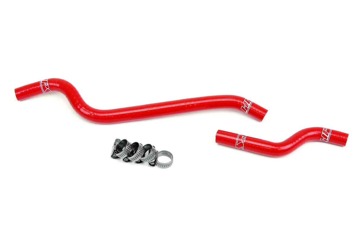 HPS Red Silicone Water Bypass Coolant Hose Kit Scion 2011-2016 tC 2.5L, 57-1873-RED