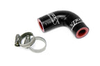 HPS Black Silicone Oil Cooler Coolant Elbow Hose Dodge 1990-1993 D250 W250 Pickup Cummins 5.9L Diesel 57-1881-BLK