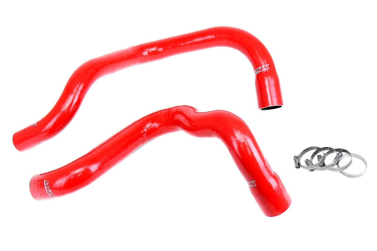 HPS Red Silicone Lower and Upper Radiator Coolant Hose Kit GMC 88-93 C1500 5.7L V8 57-1908-RED