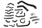 HPS Black Silicone Radiator and Heater Coolant Hose Kit, Lexus 98-02 LX470 J100 4.7L V8 J100, 57-1914-BLK
