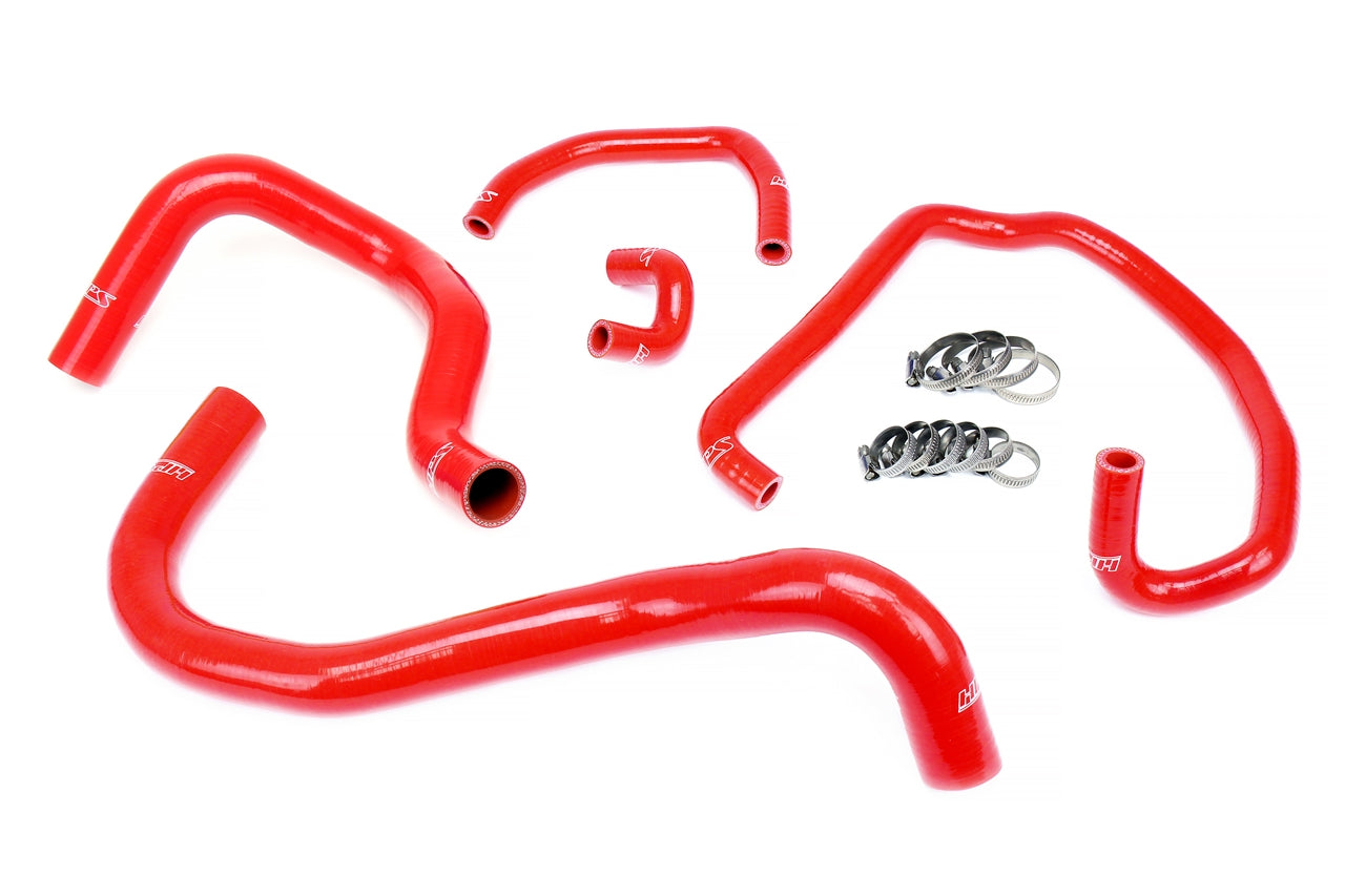HPS Red Silicone Radiator and Heater Hose Kit Coolant Toyota 95-04 Tacoma 2.7L, 57-1921-RED