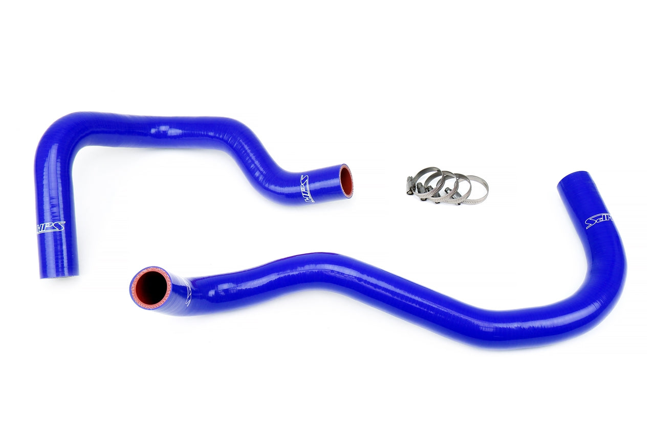 HPS Reinforced Blue Silicone Radiator Hose Kit Coolant Toyota 95-04 Tacoma 2.7L, 57-1921R-BLUE