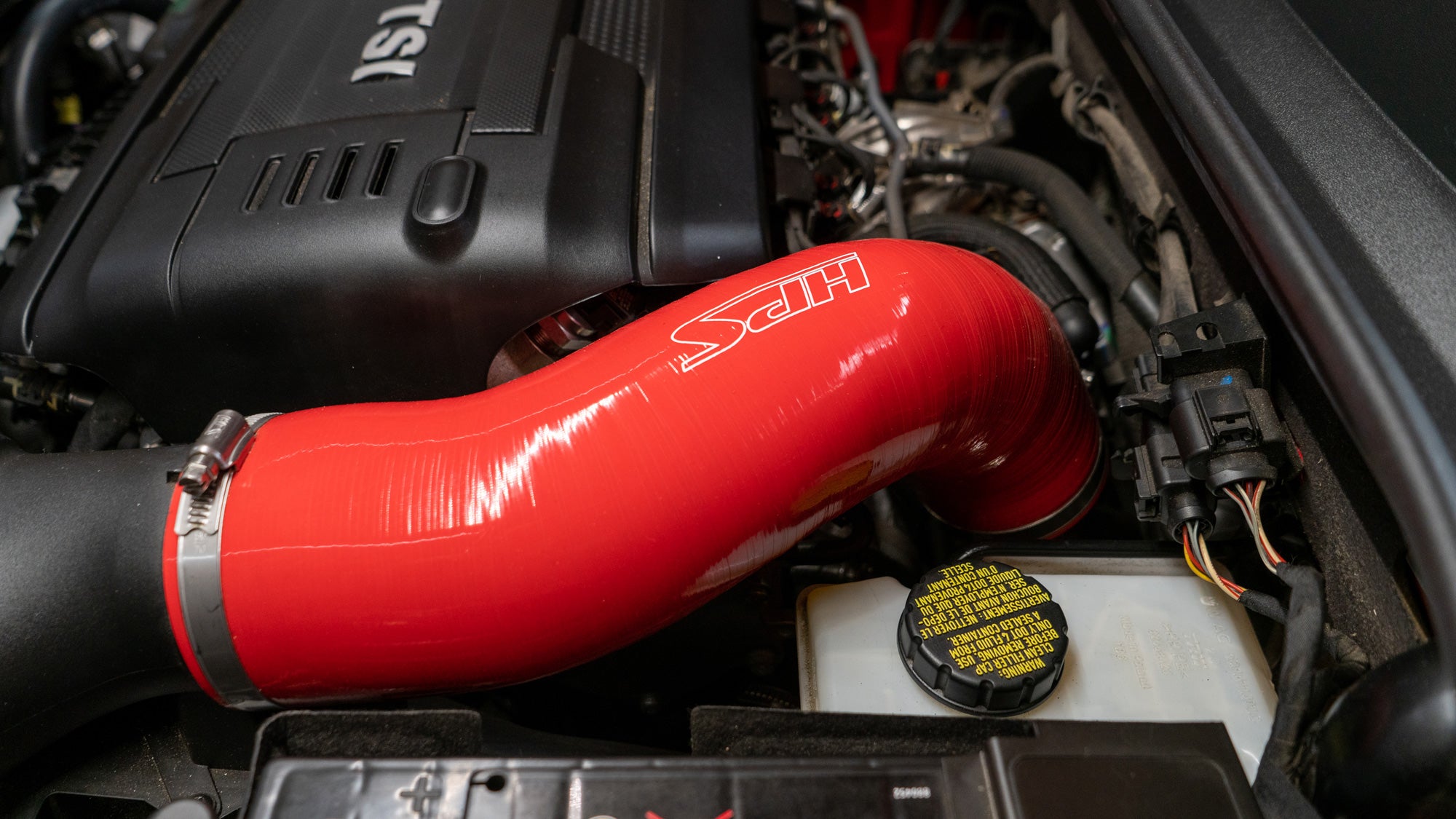 HPS Silicone Cold Air Intake Hose Kit Installed Volkswagen 2015-2020 GTI 2.0T TSI Turbo 57-1922