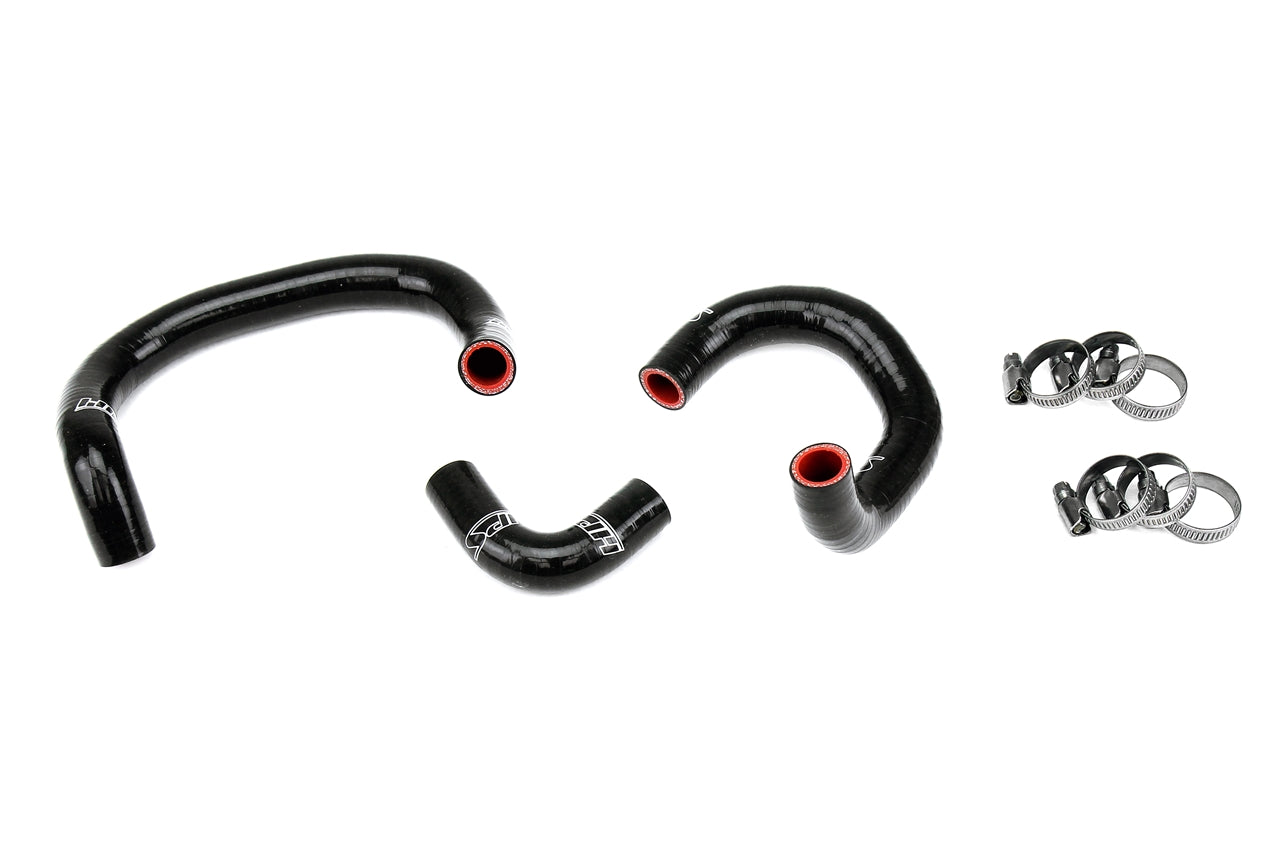 HPS Black Silicone Heater Coolant Hose Kit Lexus 98-05 GS300 2JZ-GTE VVT-i Swap 57-1927-BLK