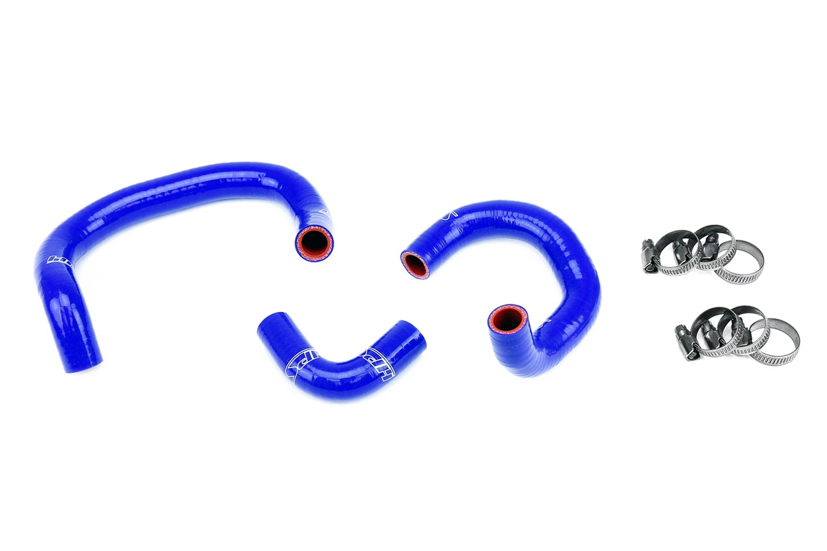 HPS Blue Silicone Heater Coolant Hose Kit Lexus 98-05 GS300 2JZ-GTE VVT-i Swap 57-1927-BLUE