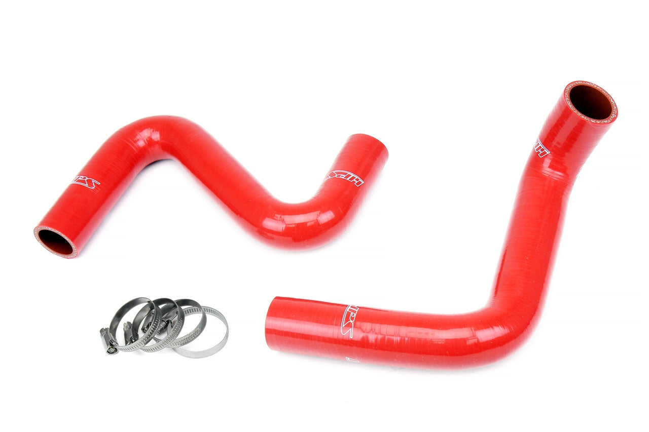 HPS Red Silicone Radiator Coolant Hose Kit Nissan 240SX S13 S14 S15 LS Swap 57-1957-RED