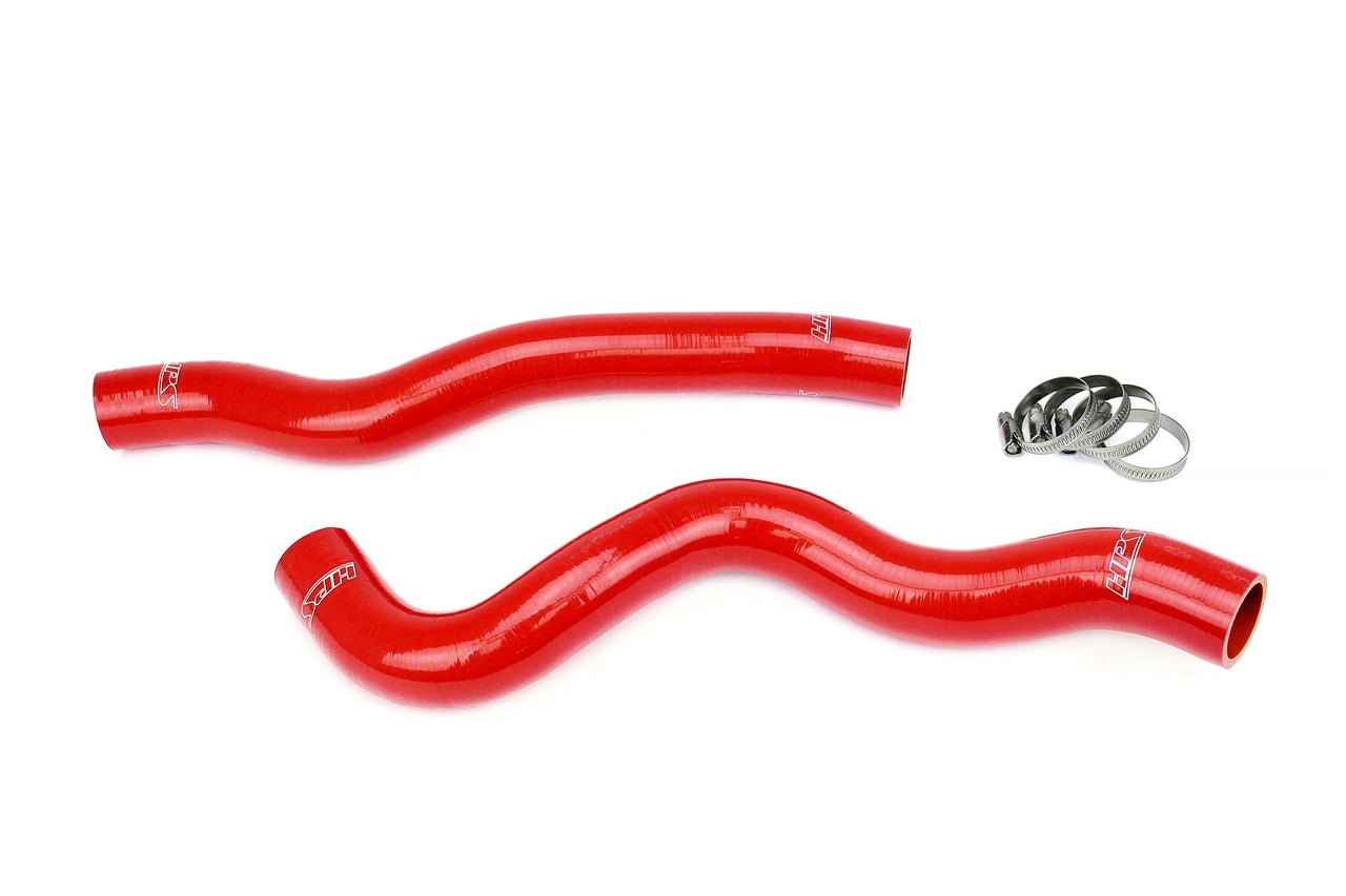 HPS Red Silicone Radiator Coolant Hose Kit 2019-2020 Genesis G70 3.3L V6 Twin Turbo, 57-1964-RED