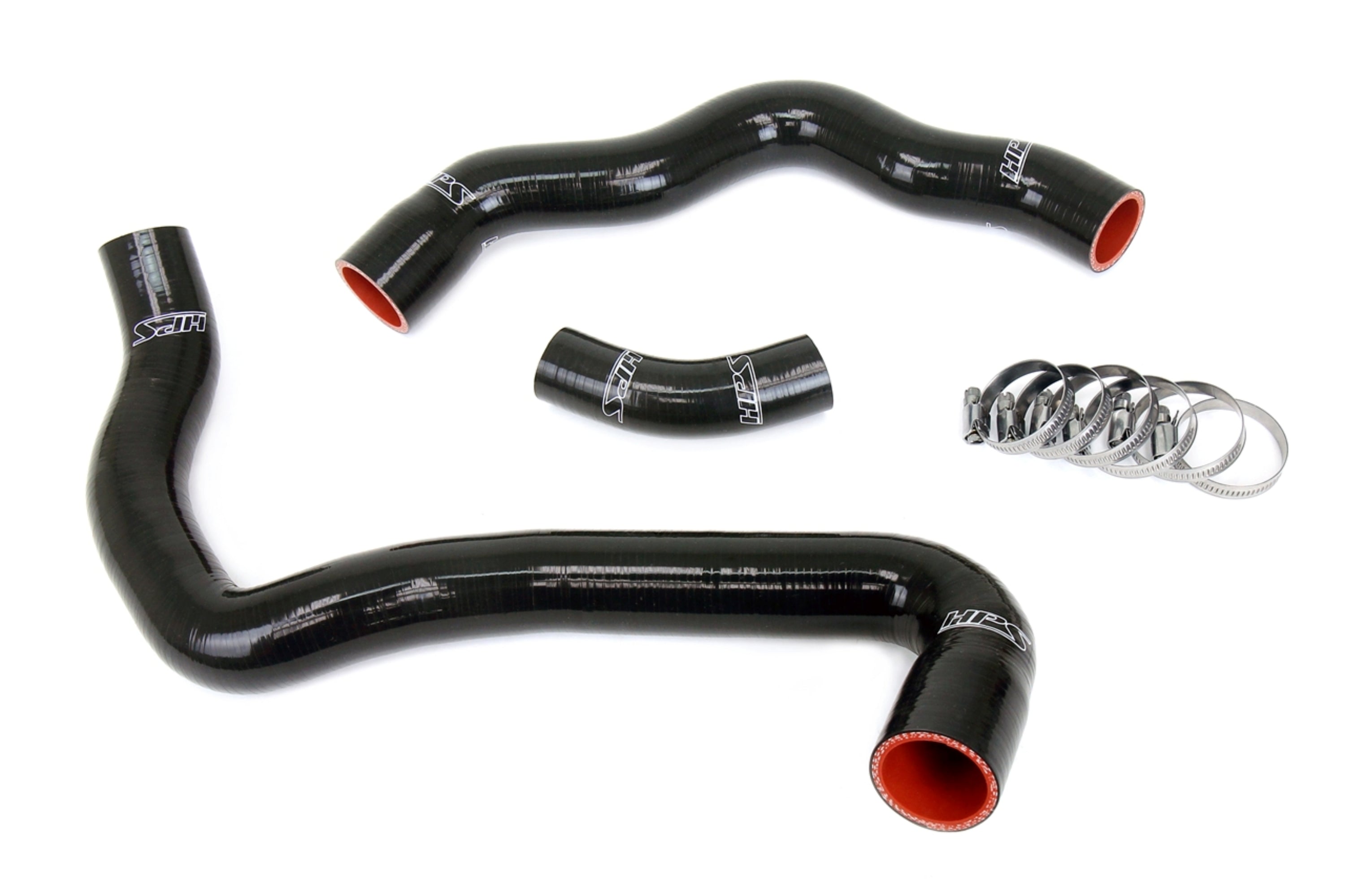 HPS Black Silicone Radiator Coolant Hose Kit 1997-1998 Mercedes-Benz C230 W202 2.3L NA 57-1970-BLK