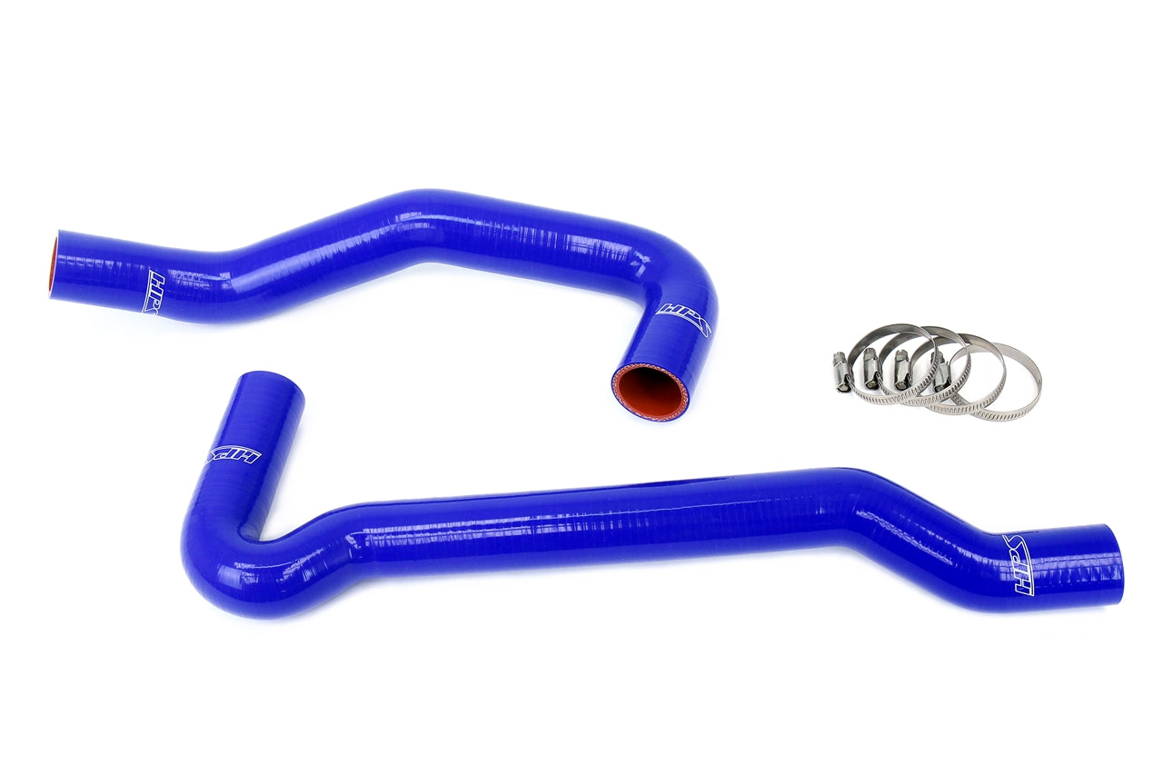 HPS Blue Silicone Radiator Coolant Hose Kit Nissan 240SX S13 S14 S15 2JZ Swap 57-1988-BLUE