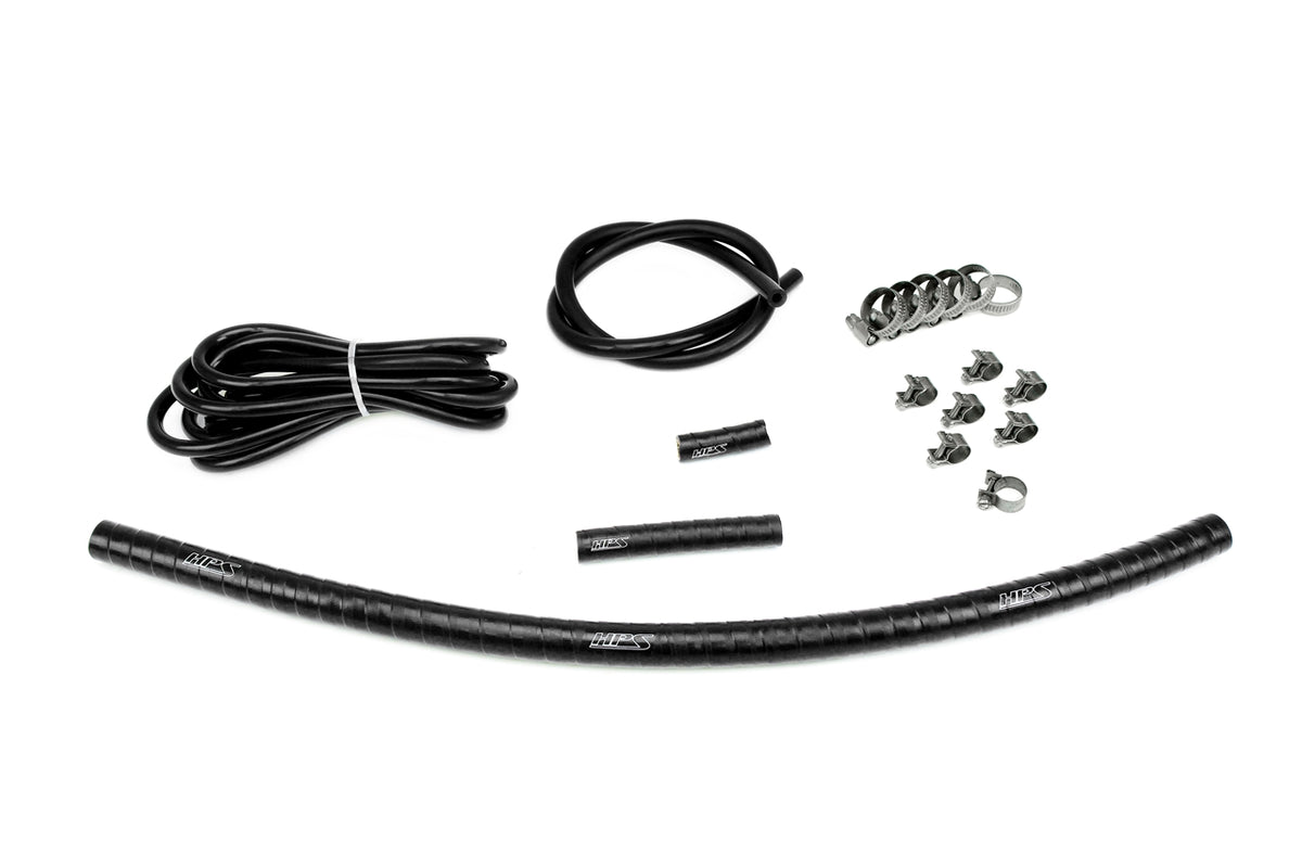 HPS Black Silicone Vacuum Hose Kit Toyota 93-98 Supra MK4 Non Turbo 57-2013-BLK