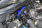 HPS Silicone Heater Coolant Hose Kit Installed 93-98 Toyota Supra MK4 NA Non Turbo 2JZGE 57-2014