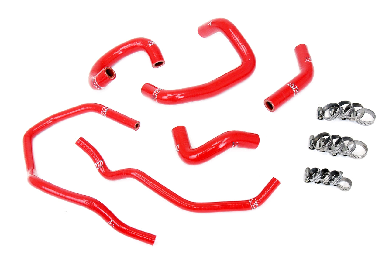 HPS Red Silicone Heater Coolant Hose Kit 93-98 Toyota Supra MK4 NA Non Turbo 2JZGE 57-2014-RED