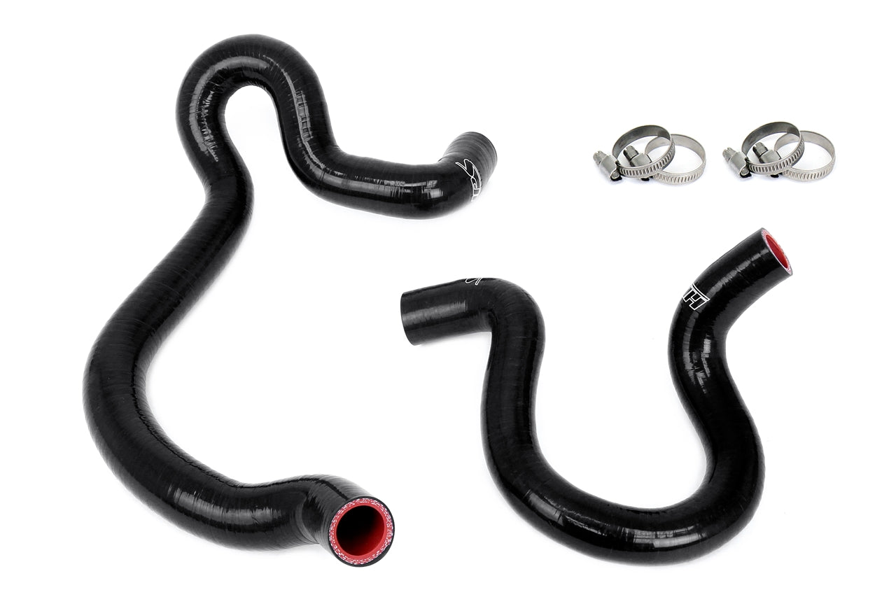 HPS Black Silicone Heater Coolant Hose Kit Volkswagen 99-06 Golf GTI MK4 1.8T Turbo Manual Trans LHD 57-2019-BLK