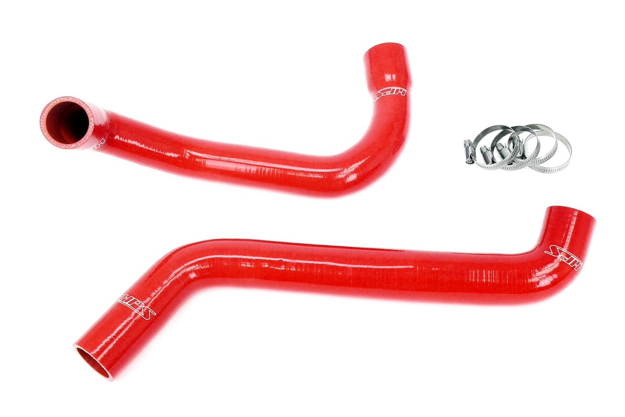 HPS Red Silicone Lower Upper Radiator Coolant Hose Kit 1990-1993 Mercedes-Benz SL500 5.0L V8 57-2038-RED