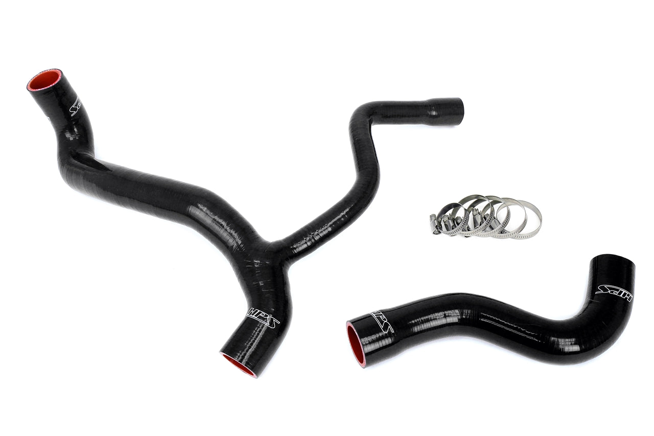HPS Black Silicone Radiator Coolant Hose Kit 1986-1987 Mercedes-Benz 190E 2.3-16 Sedan 57-2040-BLK