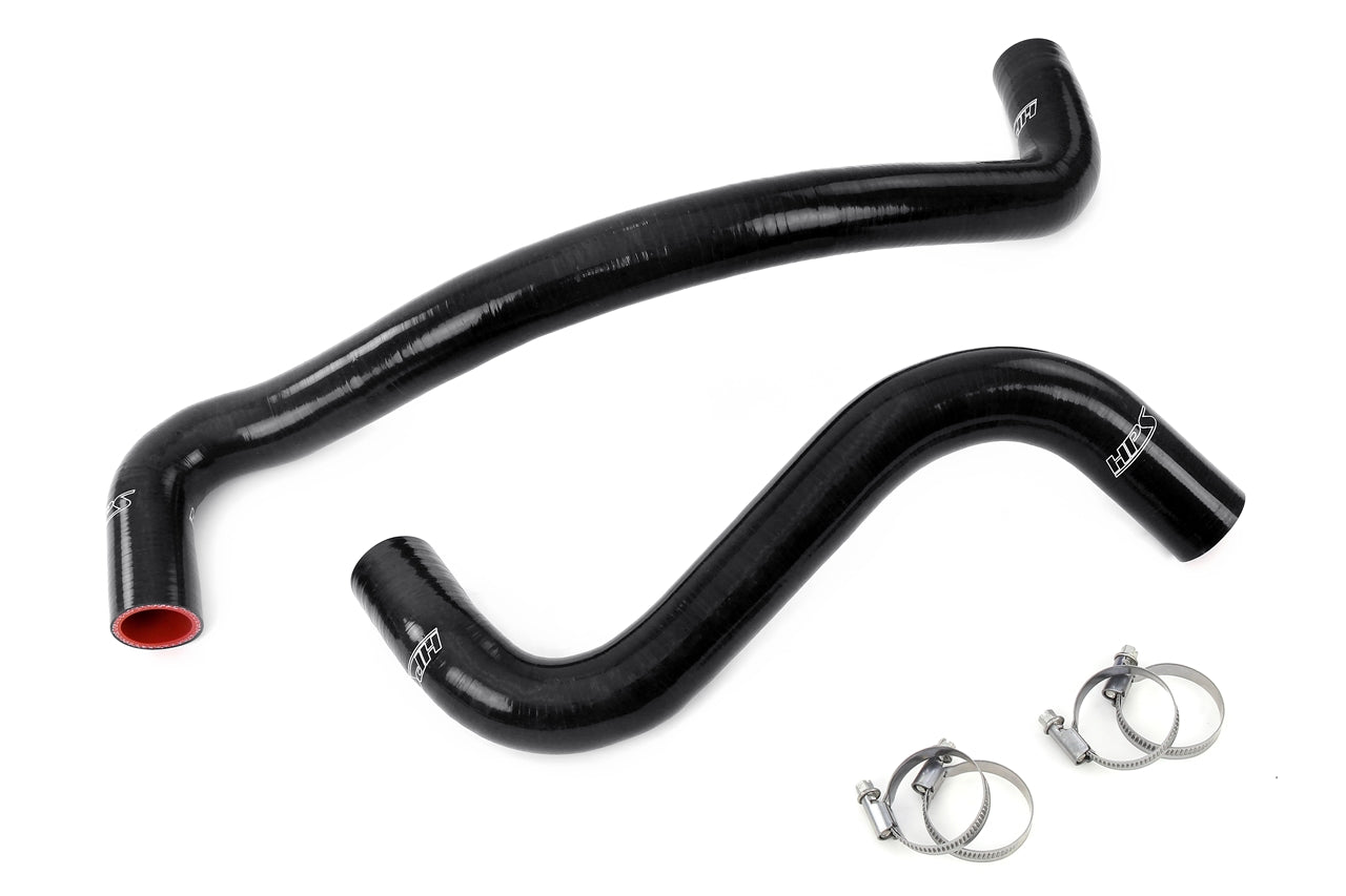 HPS Black Silicone Radiator Coolant Hose Kit Mercedes-Benz 1977-1983 300CD 3.0L Diesel 57-2044-BLK