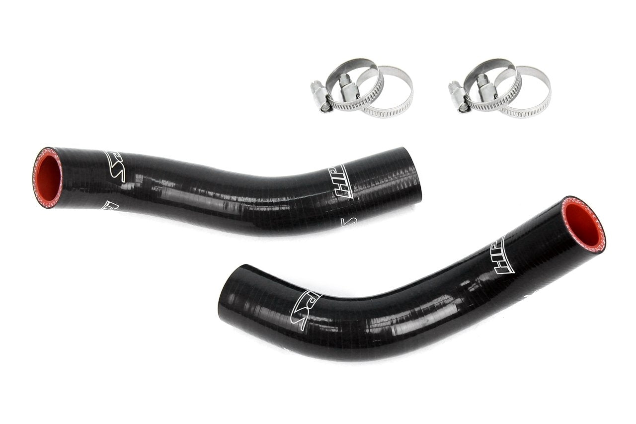 HPS Black Silicone Breather Blow Off Valve Hose Kit 2019-2024 Genesis G70 3.3T V6 Twin Turbo 57-2045-BLK