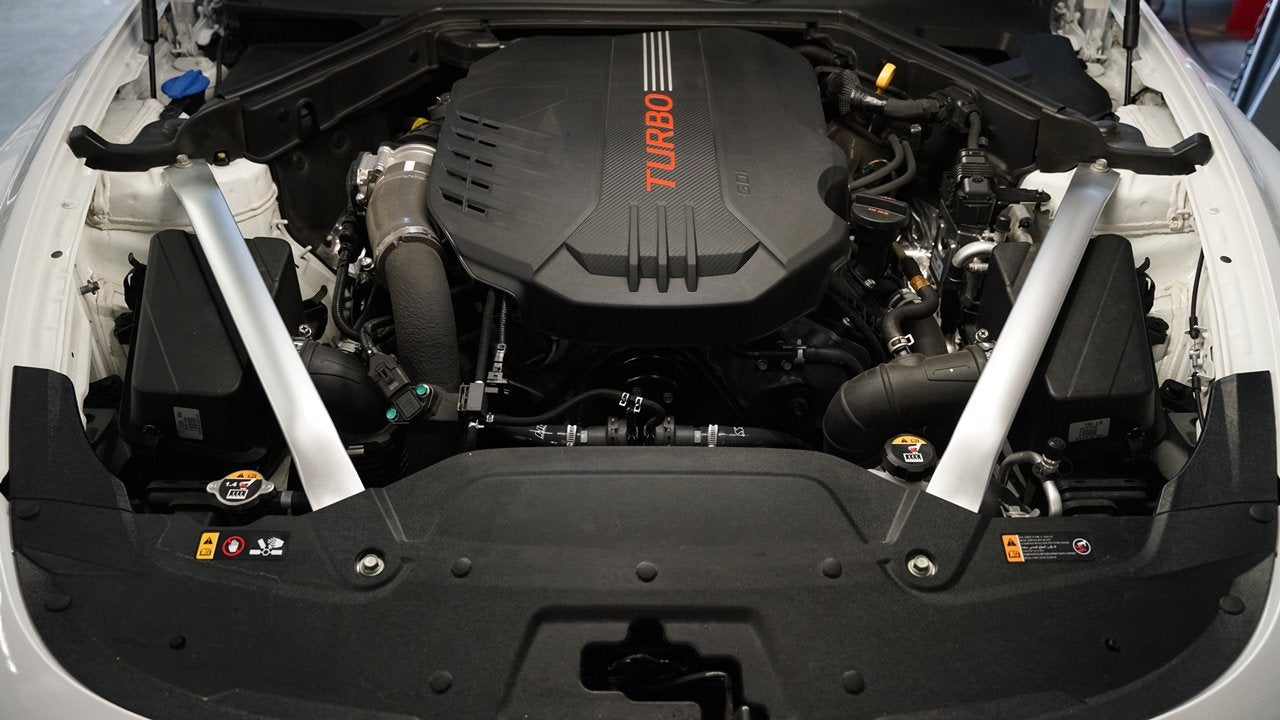 HPS Black Silicone Breather BOV Hose Kit Genesis G70 3.3T V6 Twin Turbo Must Have Upgrade Clean Engine Bay 57-2045-BLK
