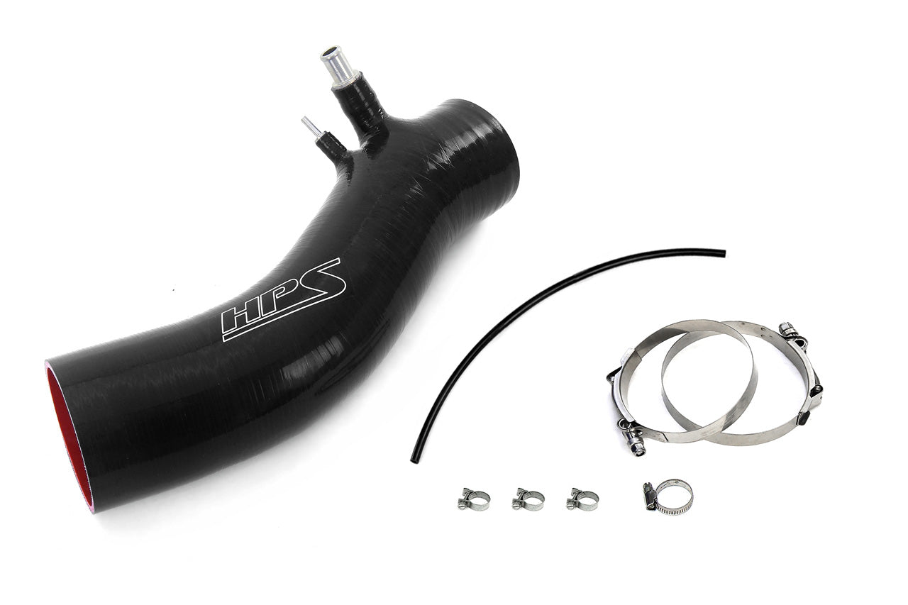 HPS Black Silicone Post MAF Cold Air Intake Hose Kit 10-14 Toyota FJ Cruiser XJ10 4.0L V6 57-2046-BLK