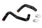 HPS Black Silicone Coolant Hose Kit S13 S14 S15 LS Swap SR20 Radiator 8 o'clock Thermostat LS1 Water Pump 57-2058-BLK
