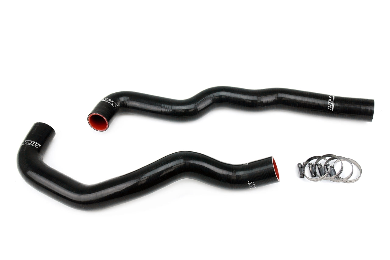 HPS Black Silicone Lower Upper Radiator Coolant Hose Kit Lexus 98-05 GS300 2JZ-GTE VVT-i Swap 57-2080-BLK