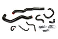 HPS Black Silicone Radiator Heater Throttle Body Coolant Hose Kit Lexus 98-05 GS300 2JZ-GTE VVT-i Swap 57-2081-BLK