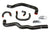HPS Black Silicone Radiator Heater Coolant Hose Kit Lexus 98-05 GS400 2JZ-GTE VVT-i Swap 57-2082-BLK