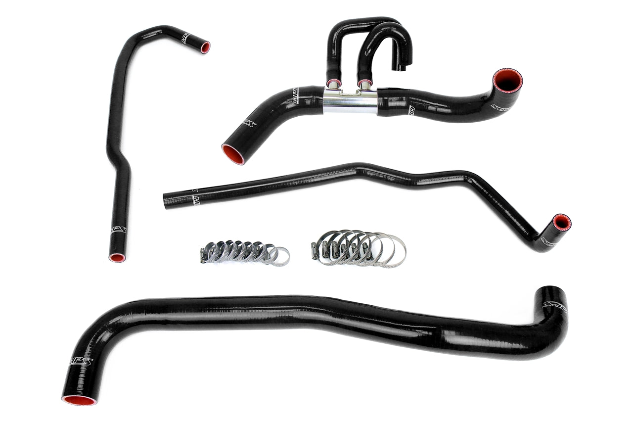 HPS Black Silicone Radiator Heater Coolant Hose Kit Ford 2011-2014 F150 SVT Raptor 6.2L V8 57-2090-BLK
