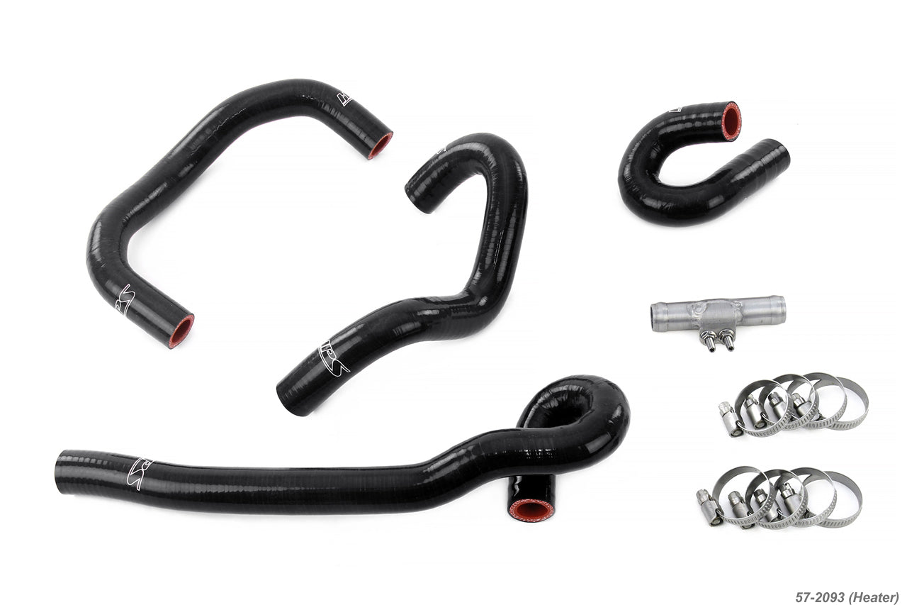HPS Silicone Heater Coolant Hose Nissan Skyline GTR R33 Black RB26DETT 57-2093-BLK