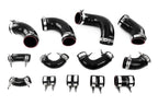 HPS Black Silicone Intercooler Hose Kit Nissan 1995-1998 Skyline GT-R R33 RB26DETT 57-2097-BLK