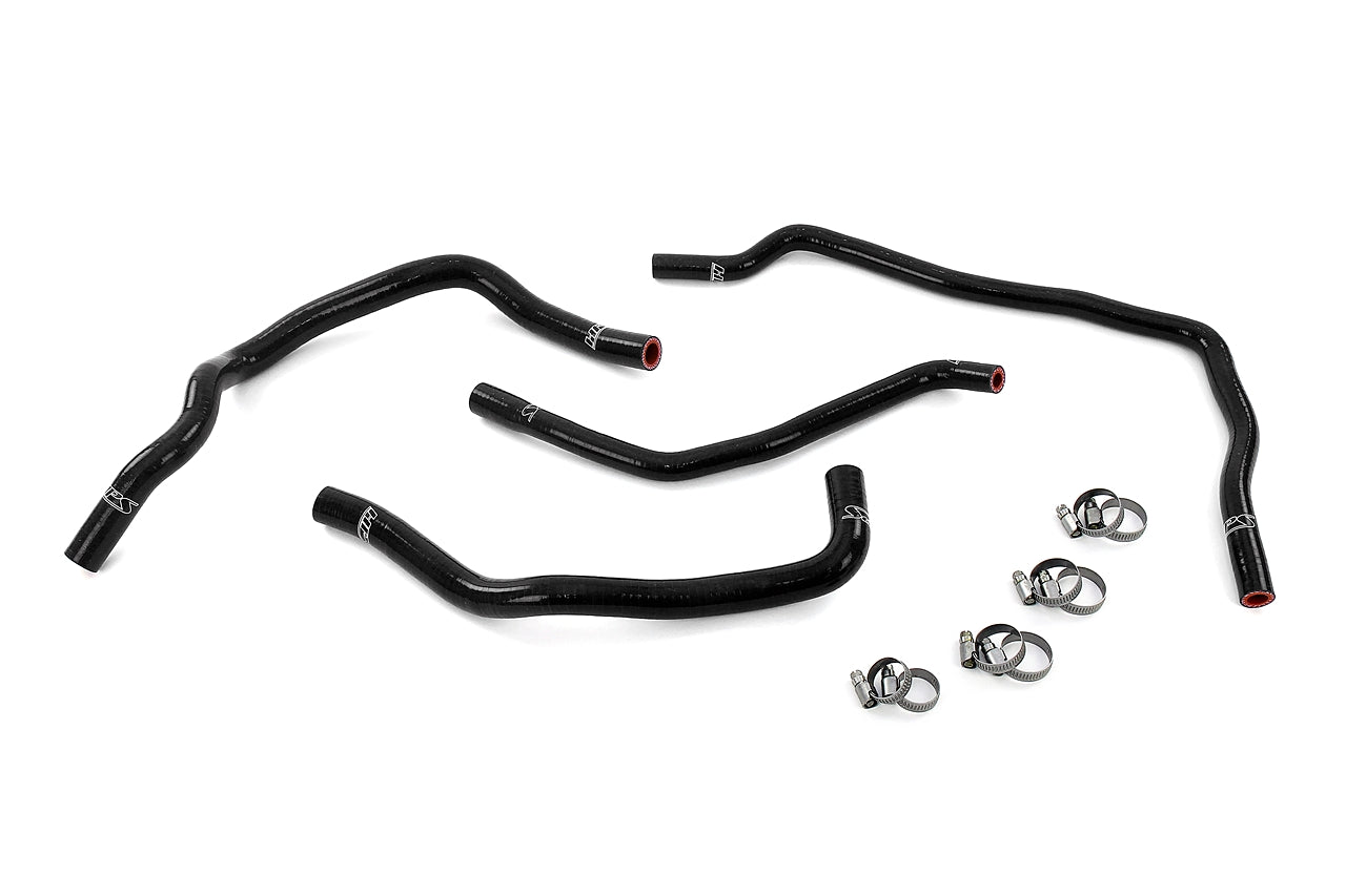 HPS Black Silicone Heater Coolant Hose Kit Scion 2008-2015 xB 2.4L 57-2102-BLK