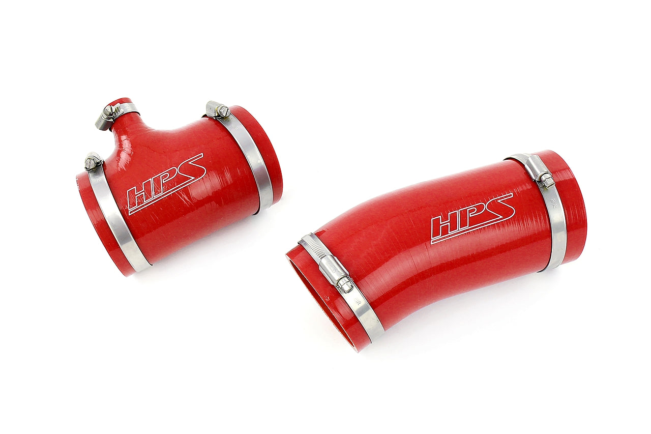 HPS Red Silicone Air Intake Hose 91 92 Land Cruiser FJ80 4.0L 3FE 57-2104-RED