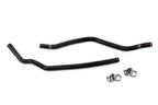 HPS Black Silicone Coolant Tank Supply Hose Kit 2003-2007 Ford F550 Superduty 6.0L V8 Diesel Turbo 57-2119-BLK compatible 3C3Z-9Y439-AD, 3C3Z-8075-AD