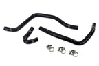 HPS Black Silicone Heater Coolant Hose Kit 2003-2007 Ford F350 Superduty 6.0L V8 Diesel Turbo 57-2120-BLK compatible 3C3Z-18472-BB 3C3Z-18472-AA