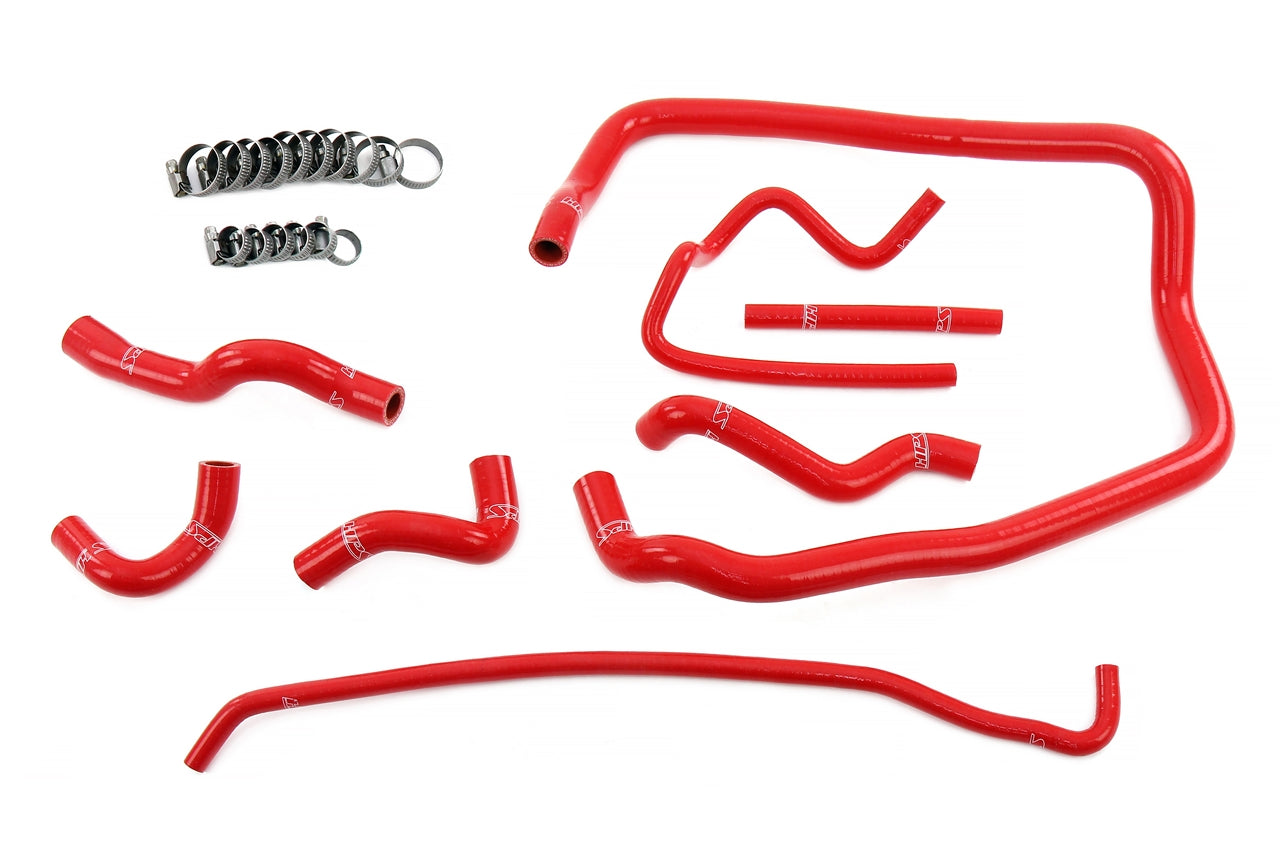 HPS Red Silicone Heater Expansion Tank Coolant Hose Kit 96-99 BMW E36 M52 328 2.8L 323 2.5L 57-2138-RED