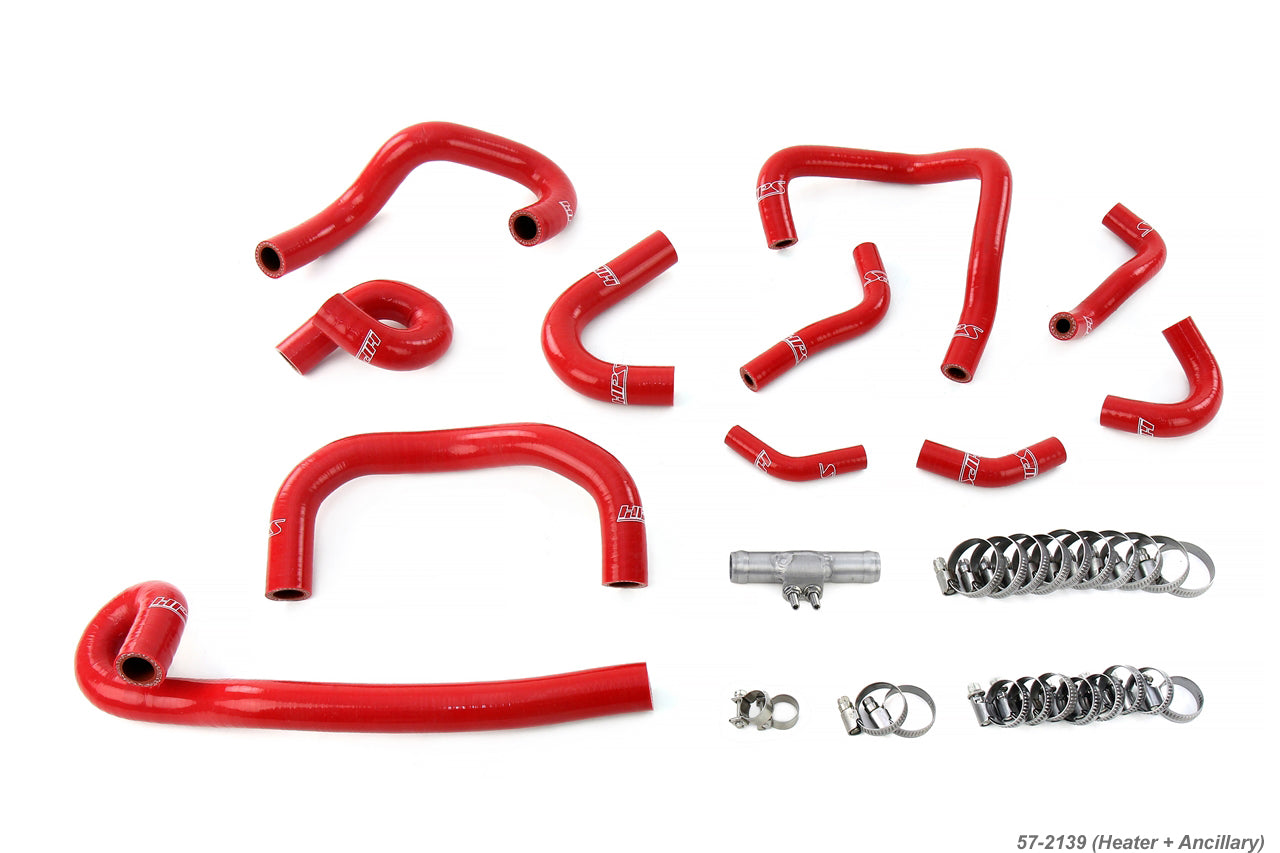 HPS Silicone Heater Ancillary Hose Nissan Skyline GTR R33 Red RB26DETT 57-2139-RED