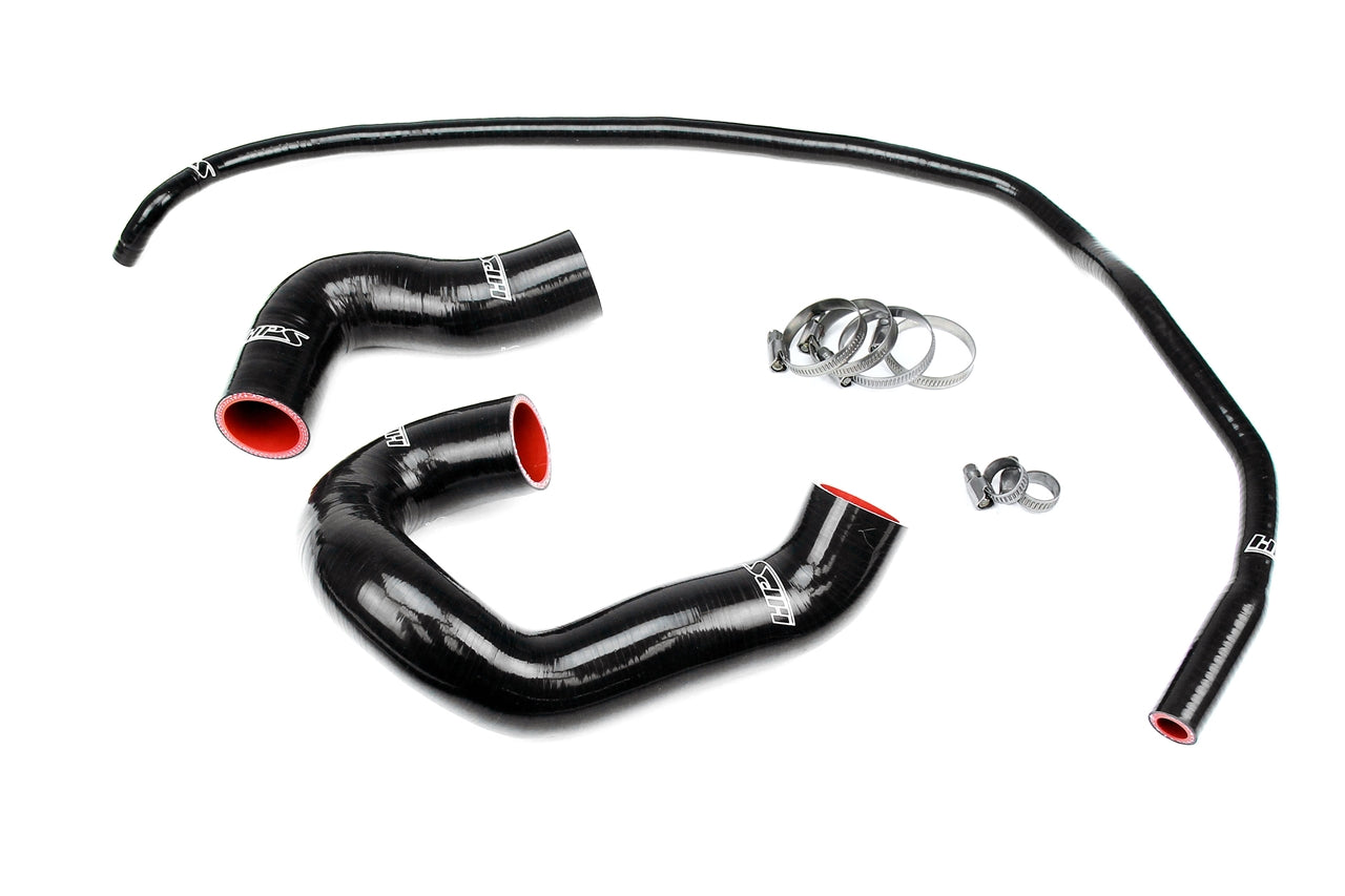 HPS Black Silicone Lower Upper Radiator Coolant Hose Kit BMW 135i 3.0L Turbo N54 E88 E82 57-2160-BLK