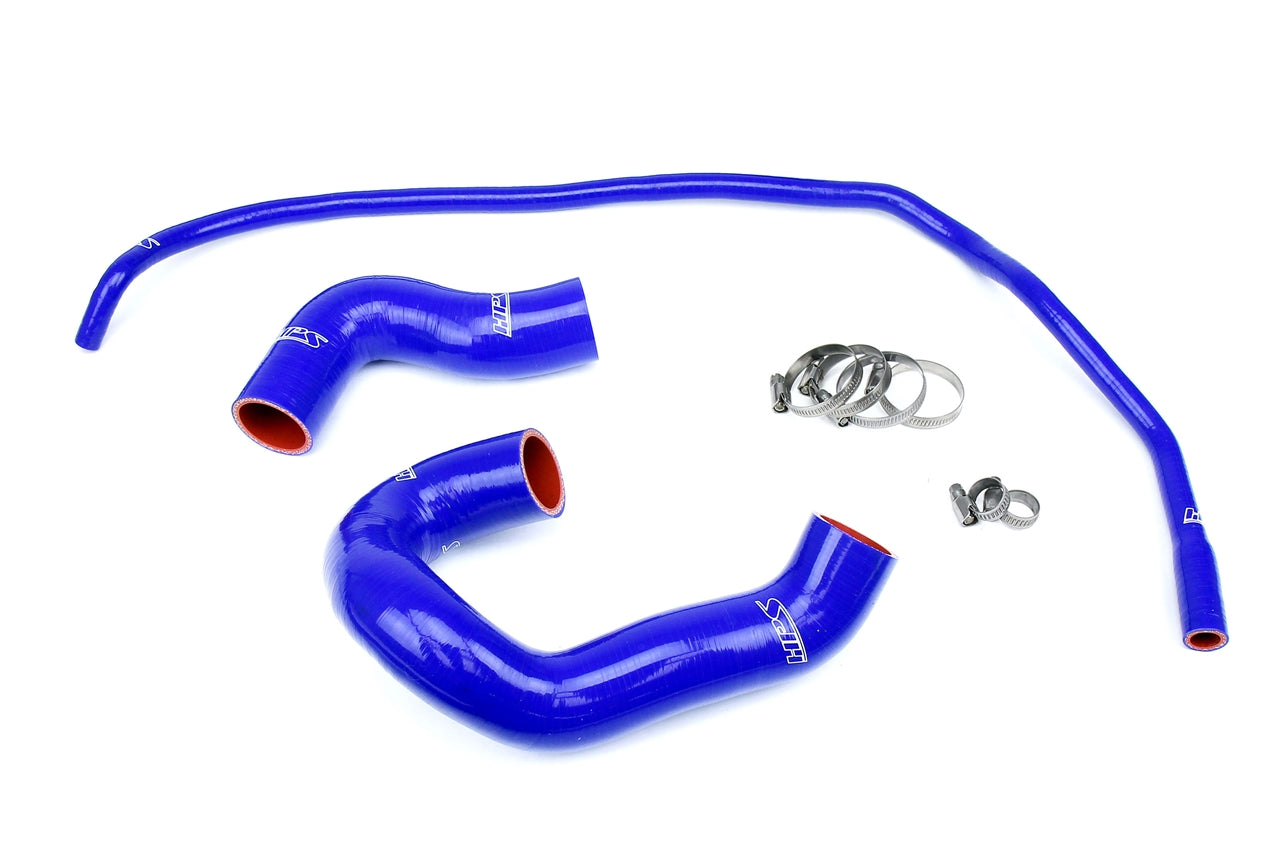 HPS Blue Silicone Lower Upper Radiator Coolant Hose Kit 2008-2010 BMW 135i 3.0L Turbo N54 E88 E82 57-2160-BLUE