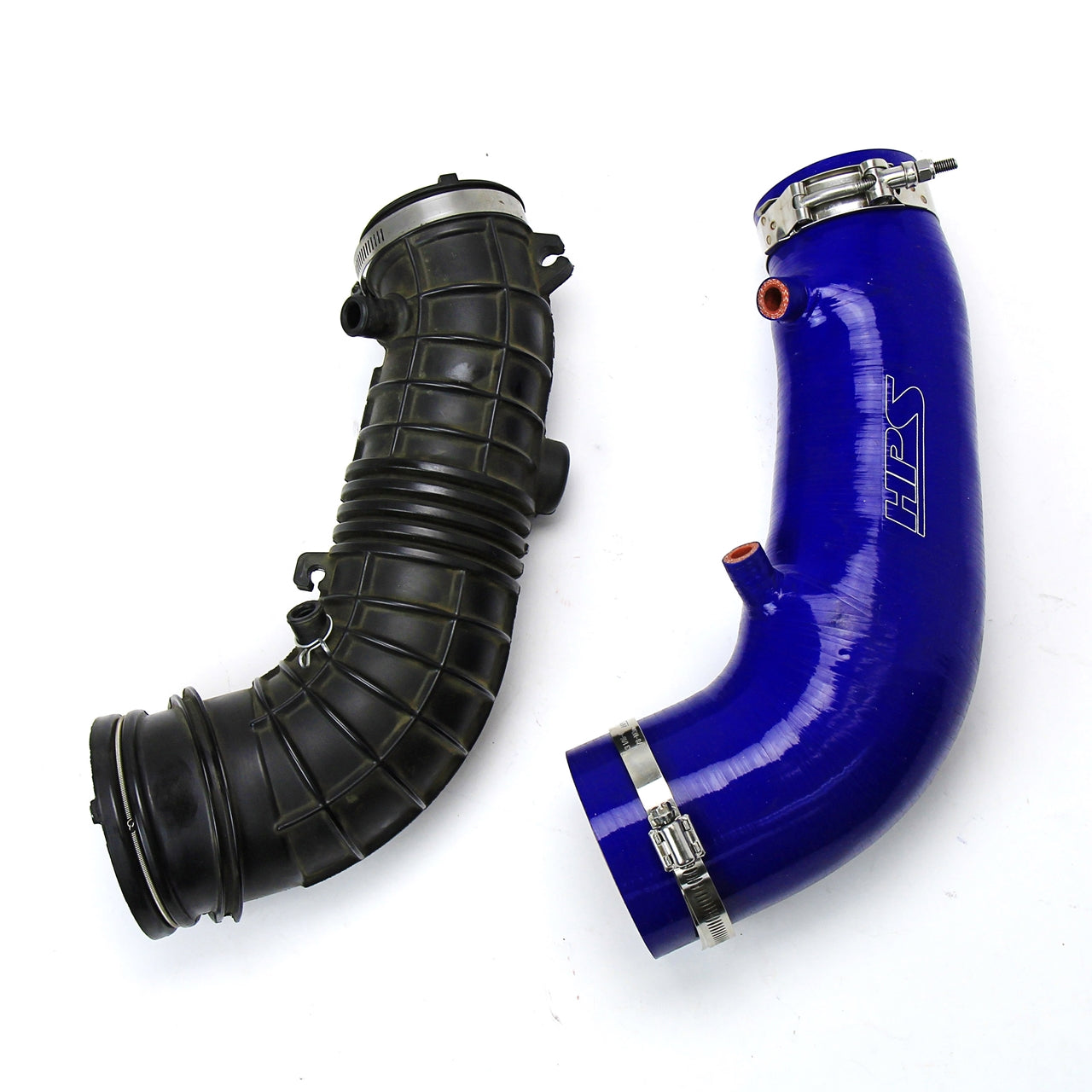 HPS Blue Silicone Air Intake Kit Post MAF Hose 2006-2009 Honda S2000 S2K AP2 2.2L F22 drive-by-wire 57-3004-BLUE