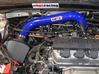 HPS Performance Shortram Air Intake Kit Installed 2004-2005 Honda Civic Value Package 1.7L 827-104BL