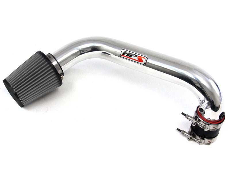 HPS Polish Shortram Cold Air Intake Kit 2001-2005 Honda Civic DX EX LX VI 1.7L 827-104P