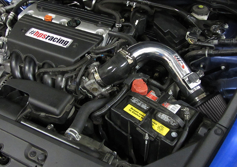 RTUNESレーシング-ブラック-COLD AIR INTake Compatible For 2008-2012