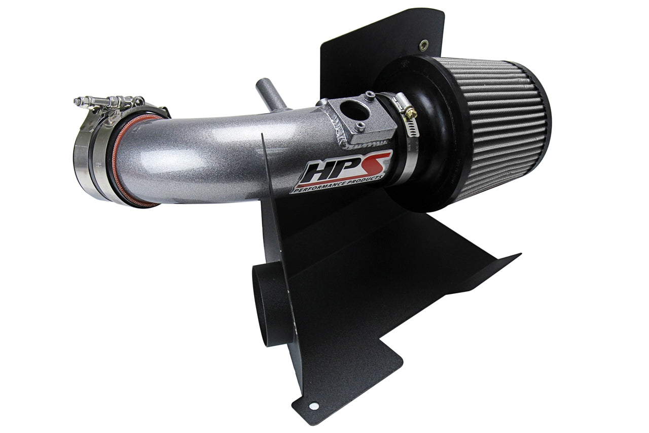 HPS Gunmetal Shortram Cold Air Intake Kit 2012-2015 Honda Civic Si 2.4L 827-111GM