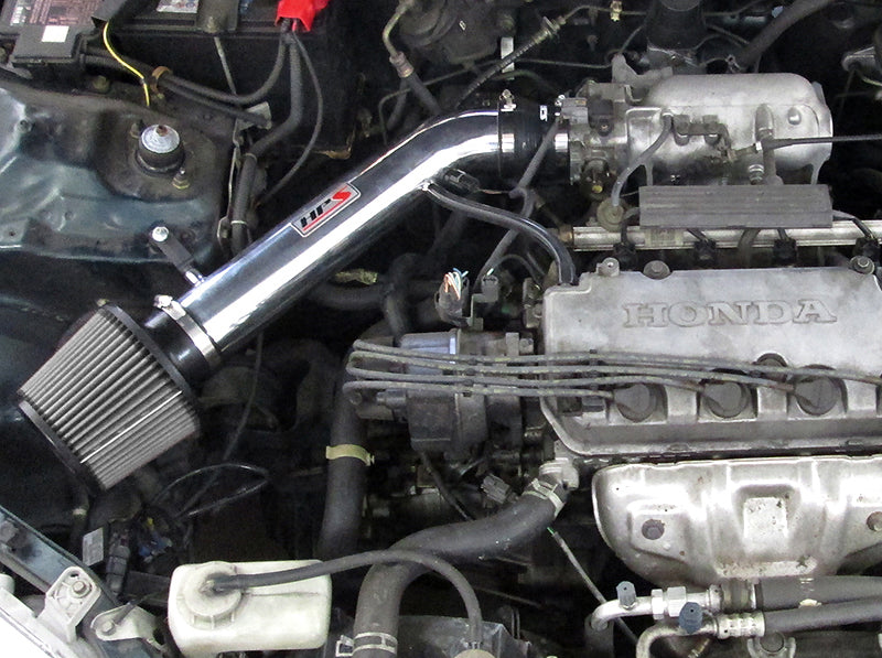 HPS Performance Shortram Air Intake Kit Installed 1996-2000 Honda Civic EX HX Si 827-113R