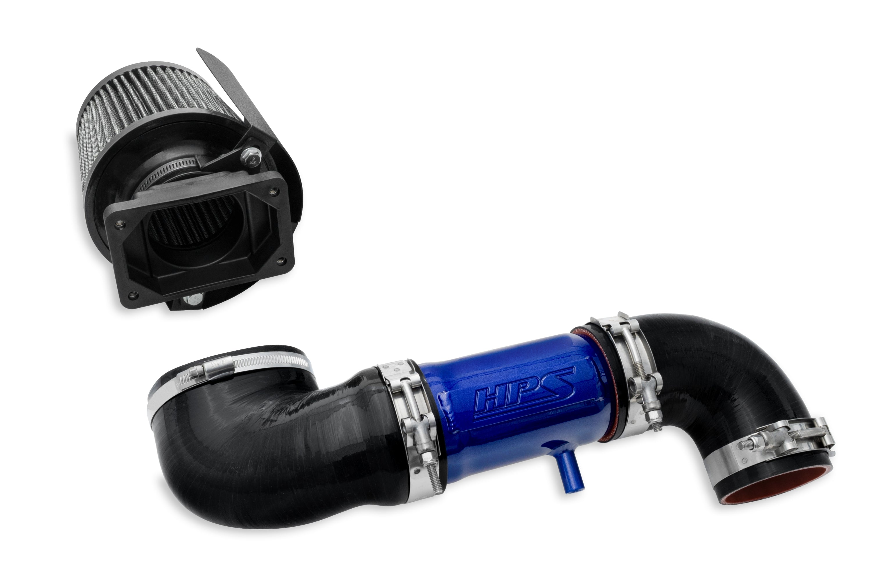 HPS Blue Shortram Cold Air Intake Kit 1991-1999 Mitsubishi 3000GT DOHC V6 3.0L Non Turbo 827-151BL