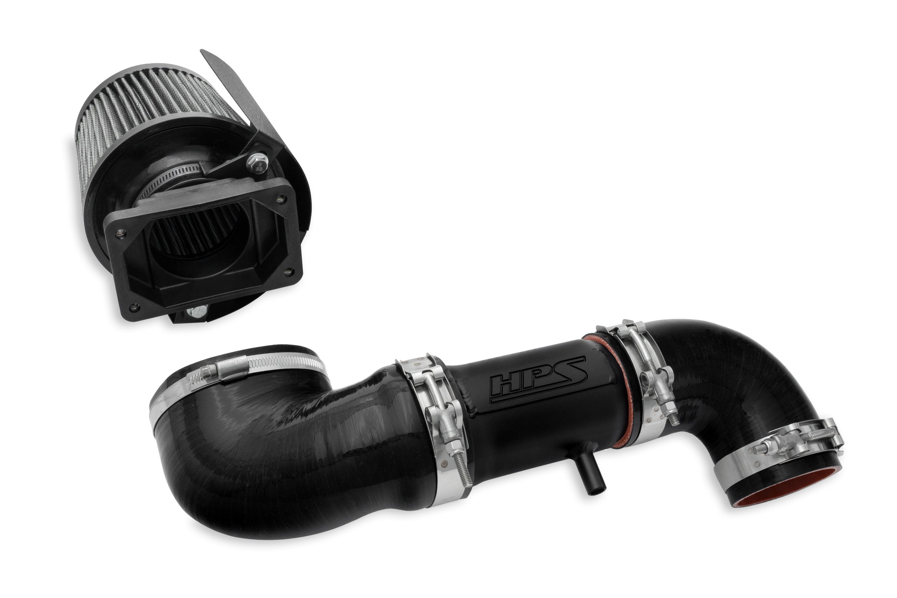 HPS Black Shortram Cold Air Intake Kit 1991-1999 Dodge Stealth DOHC V6 3.0L Non Turbo 827-151WB