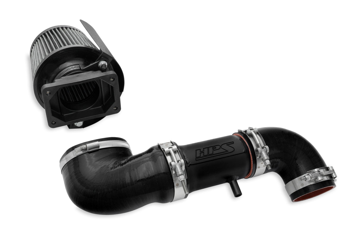 HPS Black Shortram Cold Air Intake Kit 1991-1999 Dodge Stealth DOHC V6 3.0L Non Turbo 827-151WB