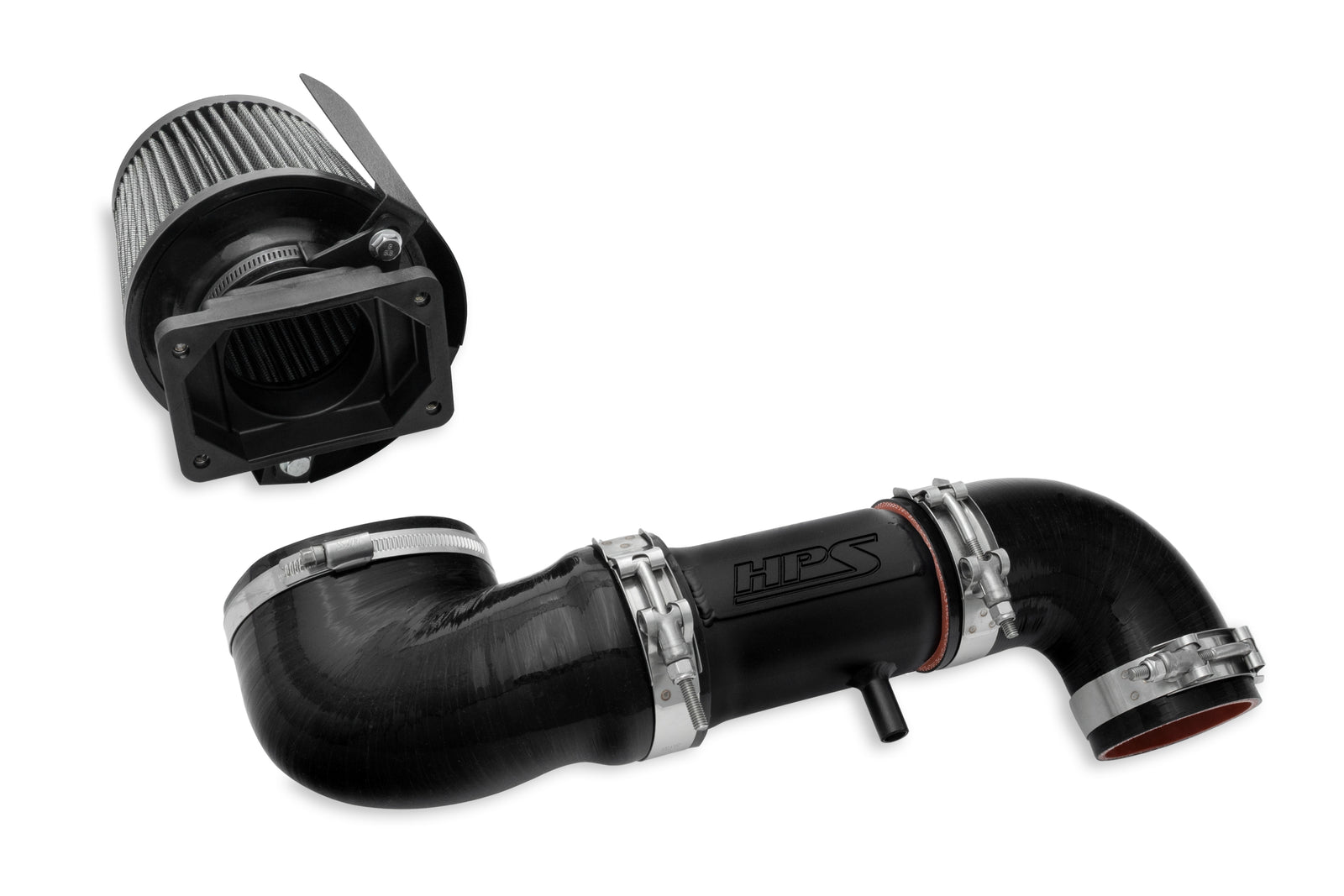 HPS Polish Shortram Cold Air Intake Kit 1991-1999 Dodge Stealth DOHC V6 3.0L Non Turbo 827-151P