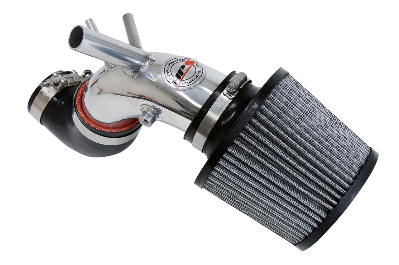 HPS Polish Shortram Cold Air Intake Kit 2013-2014 Hyundai Genesis Coupe 2.0T Turbo 827-201P