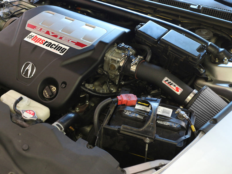 HPS Black Shortram Cold Air Intake Kit 2004-2008 Acura TL 3.2L V6 827-275WB